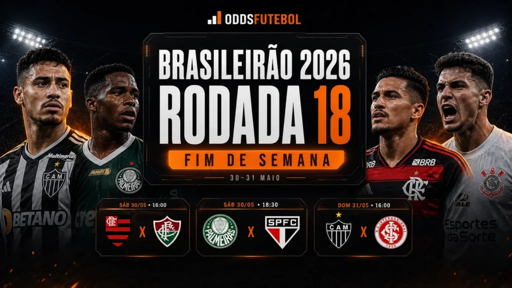 Jogos do Brasileirão neste fim de semana com horários e onde assistir