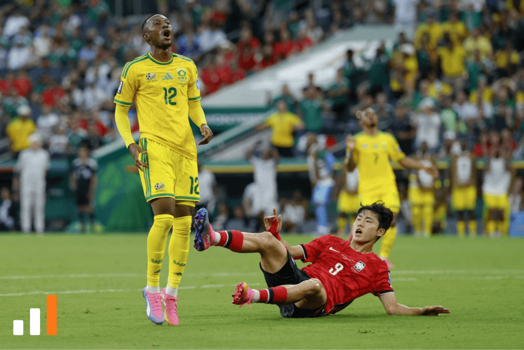 África do Sul 1×0 Coreia do Sul