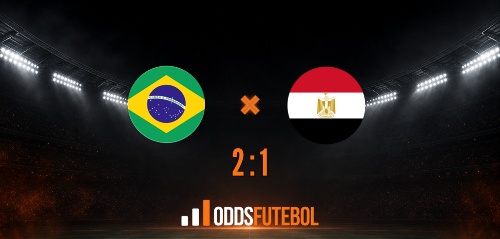 Brasil x Egito resultado análise pós-jogo do amistoso antes da Copa
