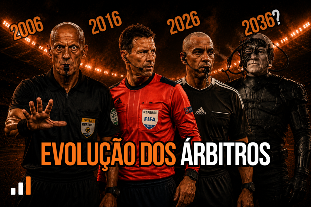 Evolução dos Árbitros