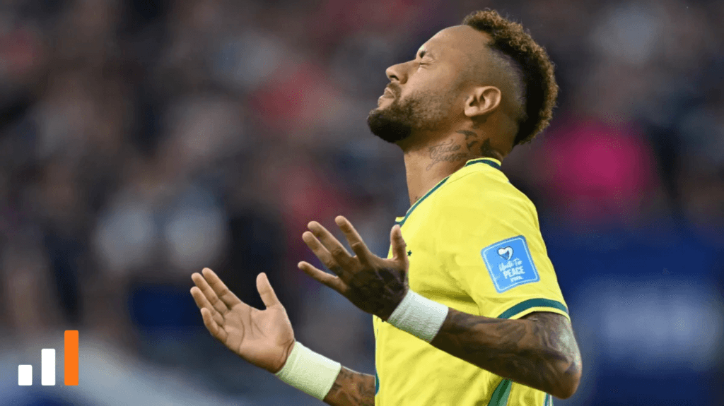estreia de Neymar