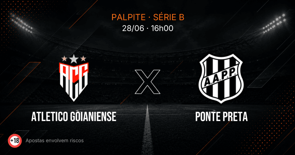 Atletico Goianiense x Ponte Preta: Palpite e Odds — Série B