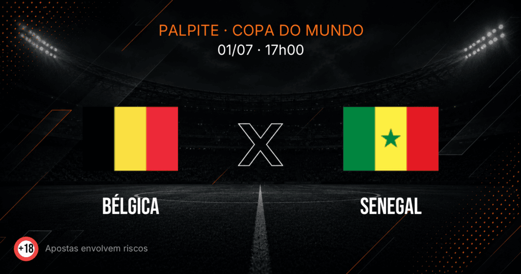 Bélgica x Senegal: palpite e análise — Copa do Mundo