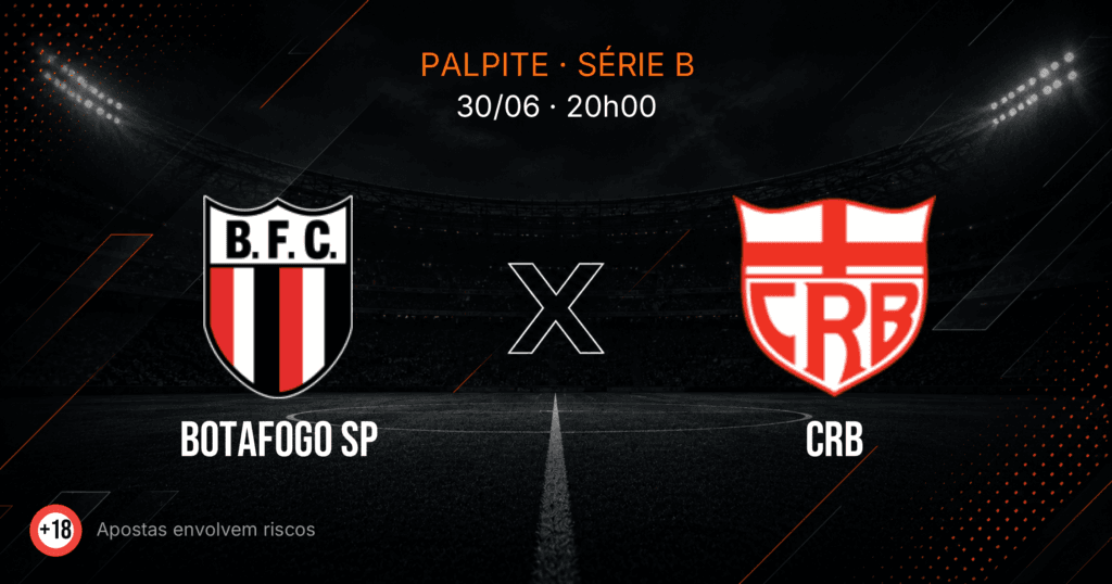 Botafogo SP x CRB: Palpite e Odds — Série B