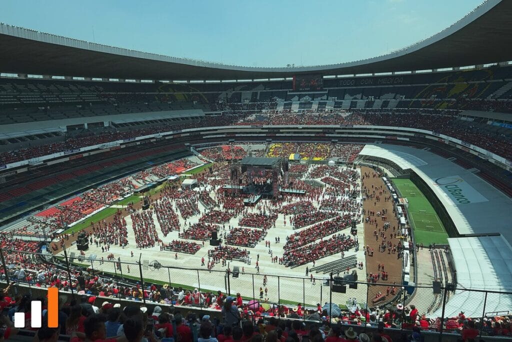 Estádio Azteca, na Cidade do México
