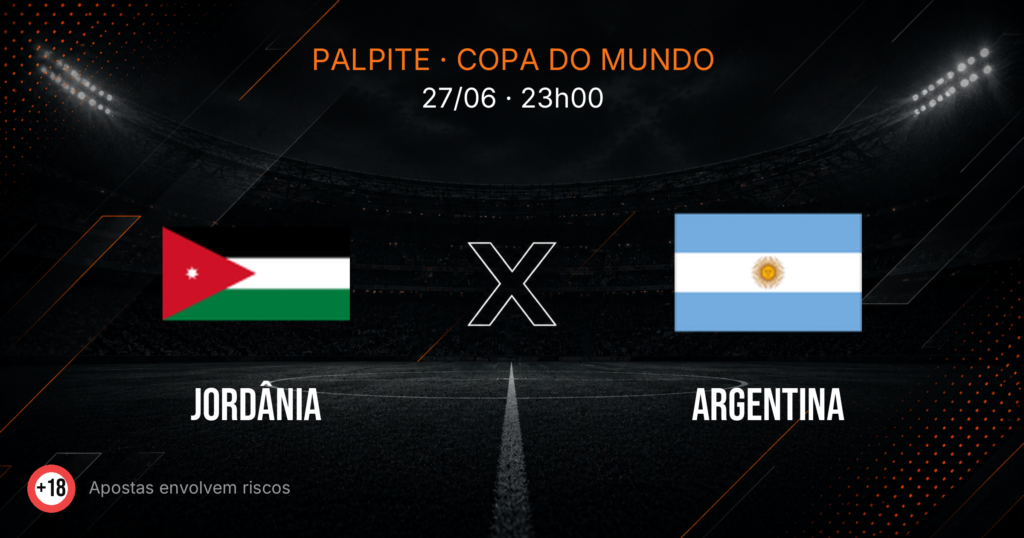 Jordânia x Argentina: Palpite e Odds — Copa 2026