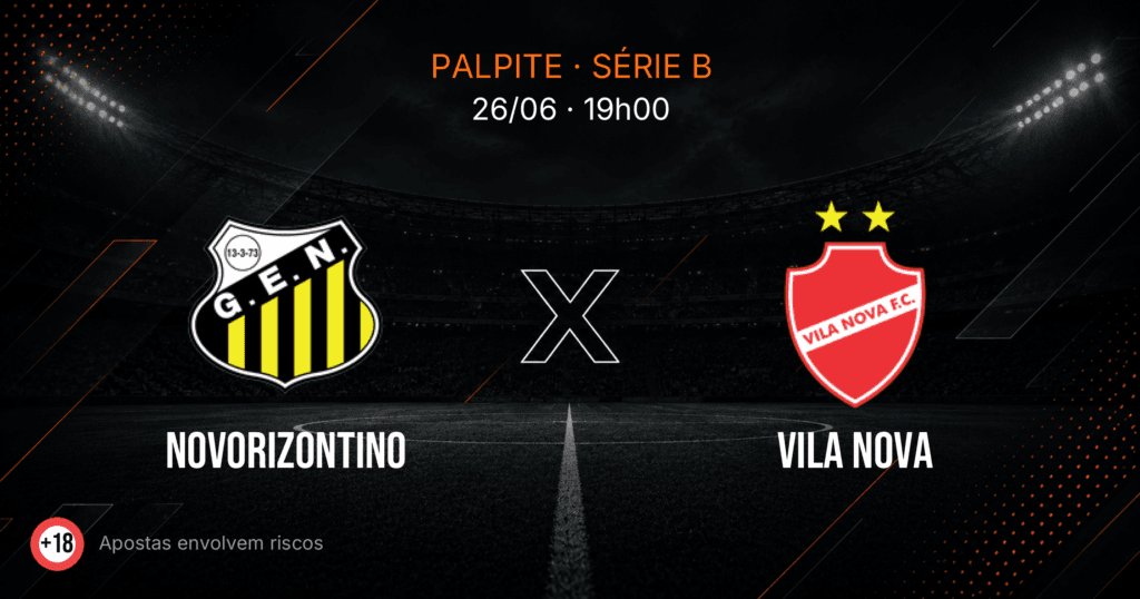Novorizontino x Vila Nova: Palpite e Odds — Série B
