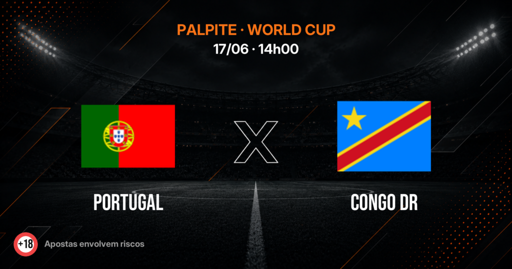 Portugal x RD Congo: Palpite, Odds e a Última Dança de CR7 — Copa 2026