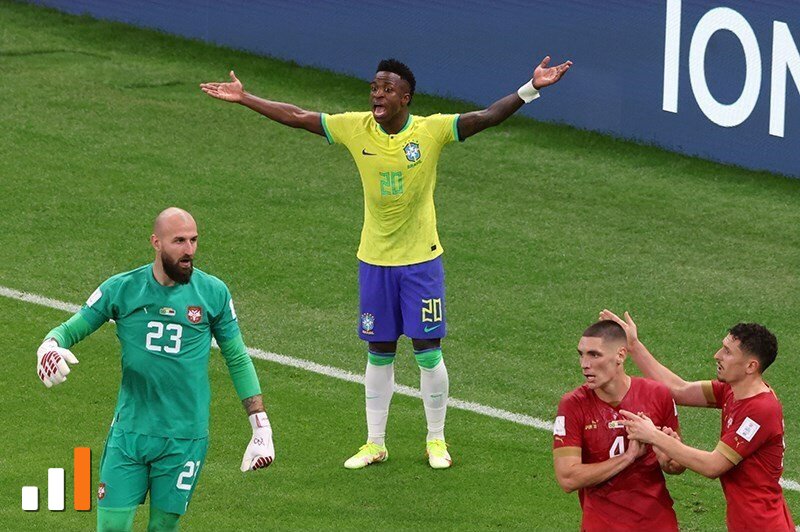 Vinícius Júnior, atacante da Seleção Brasileira