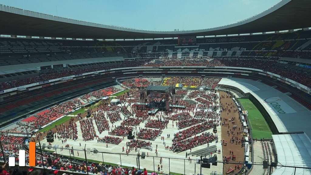 Estádio Azteca, na Cidade do México