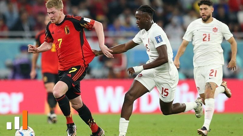 Kevin De Bruyne pela seleção da Bélgica