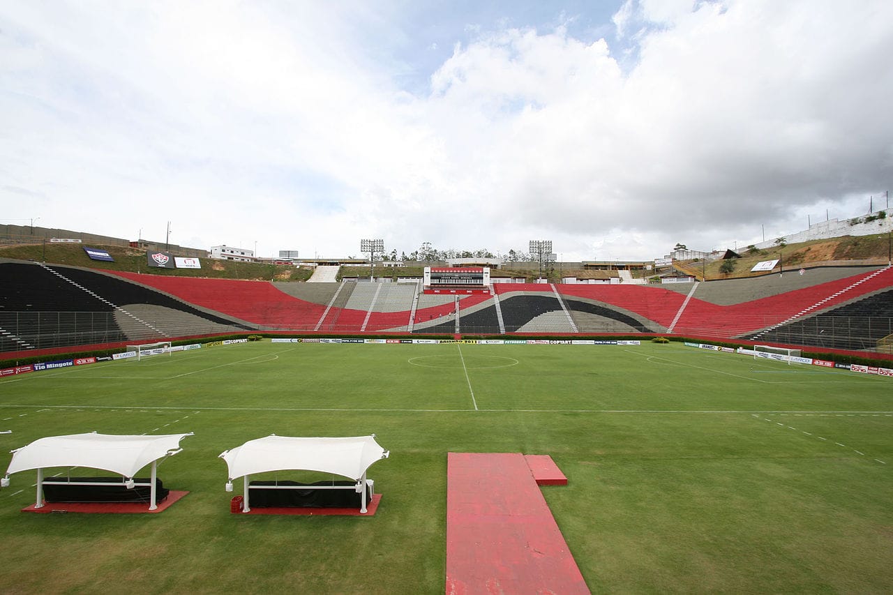 Estádio Manoel Barradas, o Barradão, casa do Esporte Clube Vitória, em Salvador