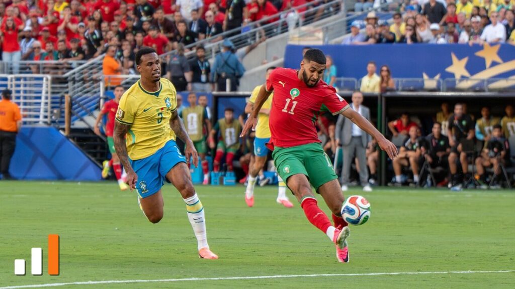 Gabriel Magalhães pela seleção brasileira