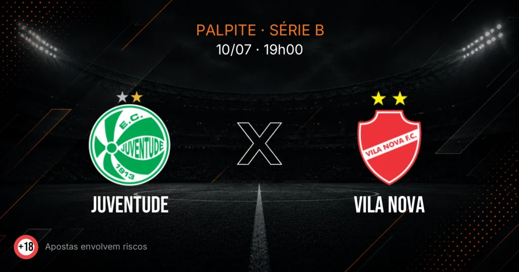 Juventude x Vila Nova: palpite e análise — Série B