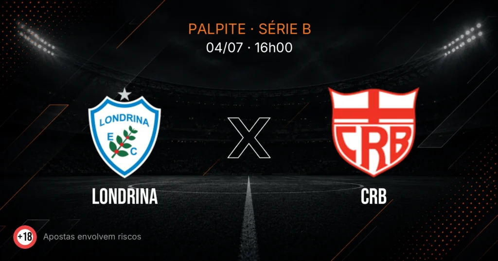 Londrina x CRB: palpite e análise — Série B