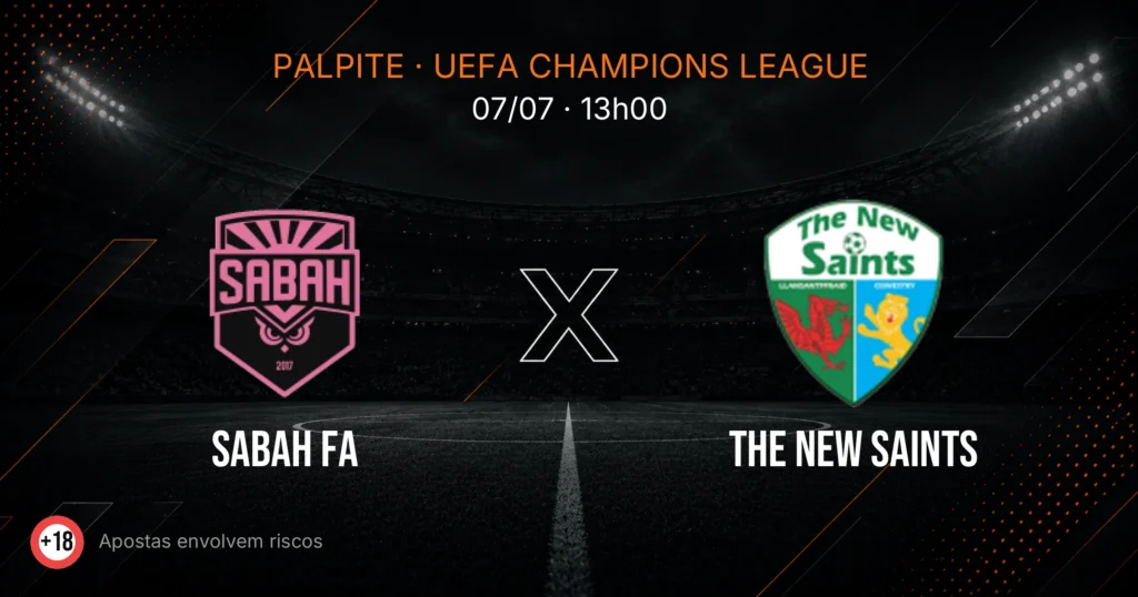 Sabah FA x The New Saints: palpite e análise — UEFA Champions League
