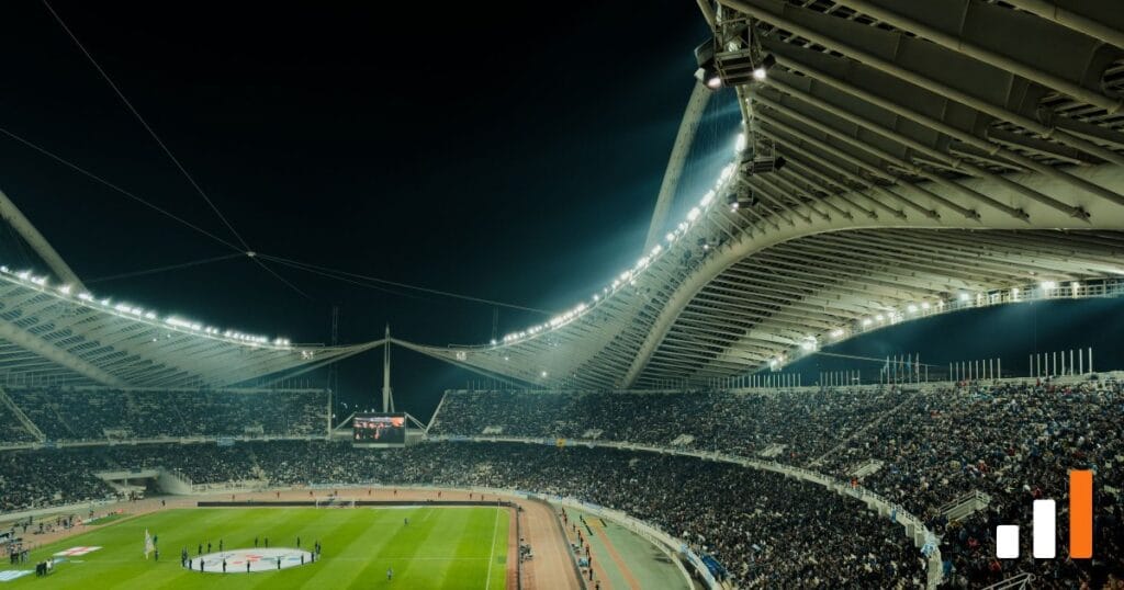 Estádio à noite — resultados do sábado da 27ª rodada do Brasileirão